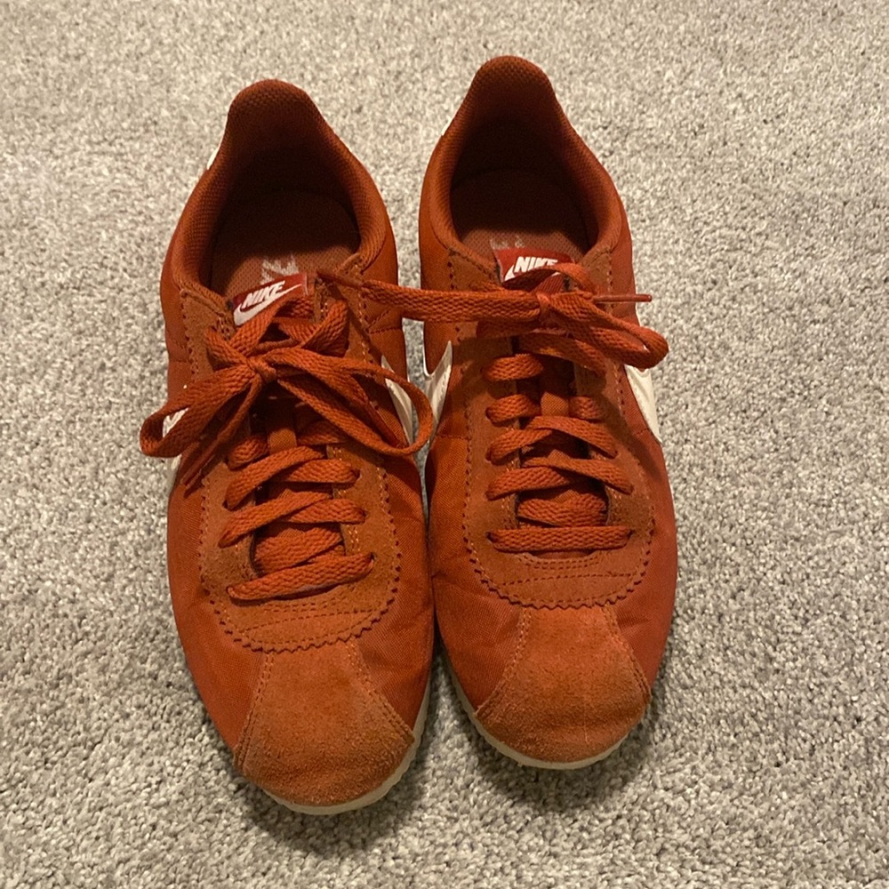 Vintage style orange Nikes